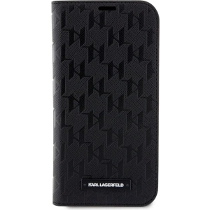 Etui Karl Lagerfeld KLBKP14LSAKLHPK Apple iPhone 14 Pro bookcase czarny/black Saffiano Monogram