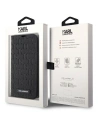 Kup Karl Lagerfeld Apple Tasche KLBKP14LSAKLHPK iPhone 14 Pro Buchhülle schwarz/schwarz Saffiano Monogram - KLD1528 - {ean13} - Sklep Home Screen