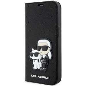 Kup Etui Karl Lagerfeld KLBKP14LSANKCPK Apple iPhone 14 Pro bookcase czarny/black Saffiano Karl & Choupette - KLD1530 - {ean13} - Sklep Home Screen