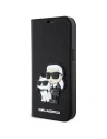 Etui Karl Lagerfeld KLBKP14LSANKCPK Apple iPhone 14 Pro bookcase czarny/black Saffiano Karl & Choupette