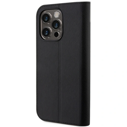 Kup Etui Karl Lagerfeld KLBKP14LSANKCPK Apple iPhone 14 Pro bookcase negru/black Saffiano Karl & Choupette - KLD1530 - {ean13} - Sklep Home Screen