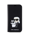 Kup Etui Karl Lagerfeld KLBKP14LSANKCPK Apple iPhone 14 Pro bookcase negru/black Saffiano Karl & Choupette - KLD1530 - {ean13} - Sklep Home Screen