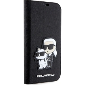 Kup Etui Karl Lagerfeld KLBKP14LSANKCPK Apple iPhone 14 Pro bookcase czarny/black Saffiano Karl & Choupette - KLD1530 - {ean13} - Sklep Home Screen