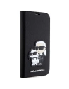 Kup Etui Karl Lagerfeld KLBKP14LSANKCPK Apple iPhone 14 Pro bookcase negru/black Saffiano Karl & Choupette - KLD1530 - {ean13} - Sklep Home Screen