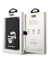 Kup Etui Karl Lagerfeld KLBKP14LSANKCPK Apple iPhone 14 Pro bookcase negru/black Saffiano Karl & Choupette - KLD1530 - {ean13} - Sklep Home Screen