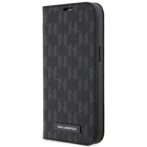 Buy Karl Lagerfeld KLBKP14SSAKLHPK Apple iPhone 14 bookcase black Saffiano Monogram - KLD1531 - {ean13} - Home Screen Store Europe