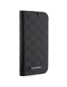 Kup Karl Lagerfeld Apple Tasche KLBKP14SSAKLHPK iPhone 14 bookcase schwarz/schwarz Saffiano Monogram - KLD1531 - {ean13} - Sklep Home Screen