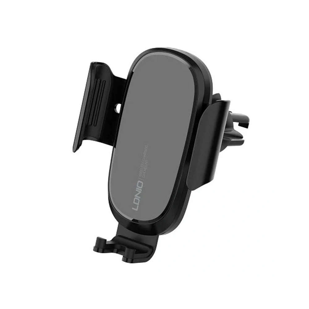 Uchwyt samochodowy z ładowarką bezprzewodową LDNIO MW21 15W (czarny)