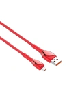 LDNIO Kabel LS662 USB-A/microUSB 2m, 30W (rot)