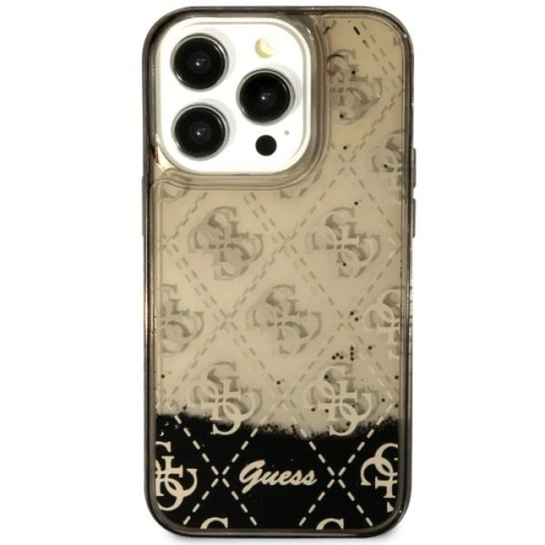 Kup Etui Guess GUHCP14SLC4PSGK Apple iPhone 14 černý/black hardcase Liquid Glitter 4G Transculent - GUE2454 - {ean13} - Sklep Home Screen