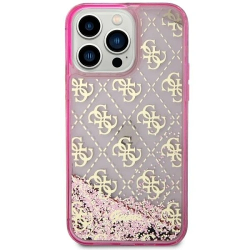Kup Etui Guess GUHCP14SLC4PSGP Apple iPhone 14 rózsaszín/pink hardcase Liquid Glitter 4G Transculent - GUE2455 - {ean13} - Sklep Home Screen
