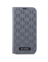 Kup Etui Karl Lagerfeld KLBKP14XSAKLHPG Apple iPhone 14 Pro Max knižní obal stříbrný/silver Saffiano Monogram - KLD1534 - {ean13} - Sklep Home Screen