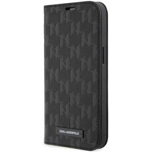 Kup Etui Karl Lagerfeld KLBKP14XSAKLHPK Apple iPhone 14 Pro Max kniha černý/black Saffiano Monogram - KLD1535 - {ean13} - Sklep Home Screen
