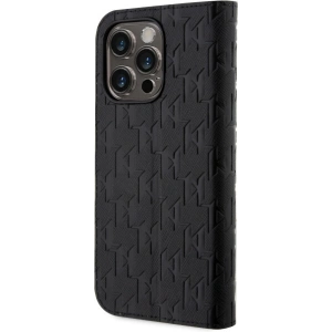 Kup Etui Karl Lagerfeld KLBKP14XSAKLHPK Apple iPhone 14 Pro Max bookcase czarny/black Saffiano Monogram - KLD1535 - {ean13} - Sklep Home Screen