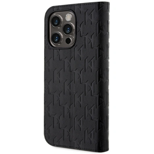 Kup Etui Karl Lagerfeld KLBKP14XSAKLHPK Apple iPhone 14 Pro Max kniha černý/black Saffiano Monogram - KLD1535 - {ean13} - Sklep Home Screen