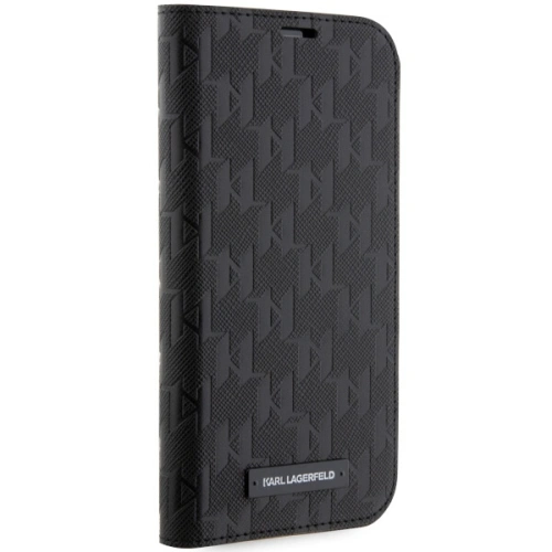 Kup Etui Karl Lagerfeld KLBKP14XSAKLHPK Apple iPhone 14 Pro Max kniha černý/black Saffiano Monogram - KLD1535 - {ean13} - Sklep Home Screen