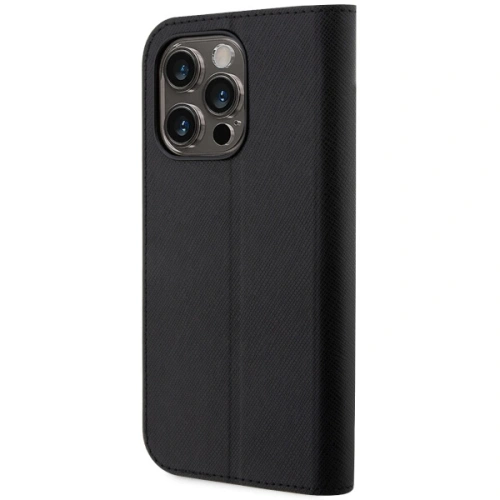 Kup Etui Karl Lagerfeld KLBKP14XSANKCPK Apple iPhone 14 Pro Max bookcase negru/black Saffiano Karl & Choupette - KLD1537 - {ean13} - Sklep Home Screen