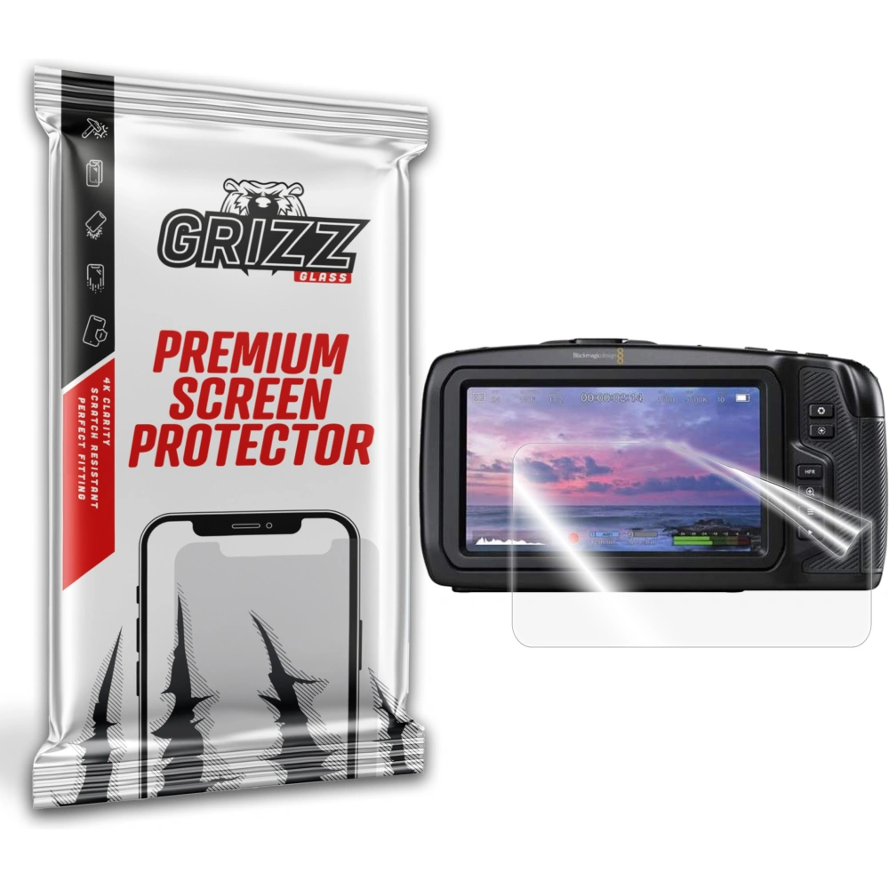 Folia ceramiczna GrizzGlass CeramicFilm do BlackMagic Pocket 4K