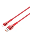 Kabel LDNIO LS661 USB-A/microUSB 1m, 30W (czerwony)