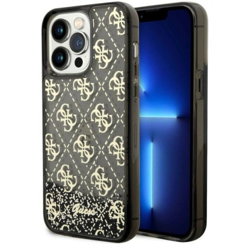 Kup Etui Guess GUHCP14XLC4PSGK Apple iPhone 14 Pro Max černý/black hardcase Liquid Glitter 4G Transculent - GUE2459 - {ean13} - Sklep Home Screen