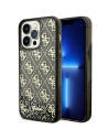 Etui Guess GUHCP14XLC4PSGK Apple iPhone 14 Pro Max černý/black hardcase Liquid Glitter 4G Transculent