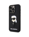 Kup Etui Karl Lagerfeld KLHCP14L3DRKINK Apple iPhone 14 Pro fekete/black hardcase Rubber Ikonik 3D - KLD1539 - {ean13} - Sklep Home Screen