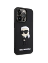 Kup Etui Karl Lagerfeld KLHCP14L3DRKINK Apple iPhone 14 Pro fekete/black hardcase Rubber Ikonik 3D - KLD1539 - {ean13} - Sklep Home Screen