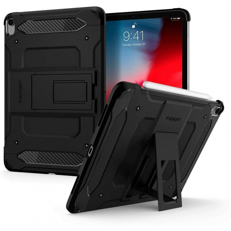 Kup Etui Spigen Tough Armor Tech Apple iPad Pro 11 2018 (1. generacji) Black - 8809613767148 - SPN693BLK - Homescreen.pl