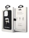 Kup Etui Karl Lagerfeld KLHCP14L3DRKINK Apple iPhone 14 Pro černý/black hardcase Rubber Ikonik 3D - KLD1539 - {ean13} - Sklep Home Screen