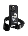 Kup Etui Karl Lagerfeld KLHCP14LCSAKCPMK Apple iPhone 14 Pro hardcase černý/black Crossbody Saffiano Karl & Choupette - KLD1540 - {ean13} - Sklep Home Screen
