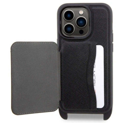 Kup Etui Karl Lagerfeld KLHCP14LCSAKCPMK Apple iPhone 14 Pro hardcase černý/black Crossbody Saffiano Karl & Choupette - KLD1540 - {ean13} - Sklep Home Screen
