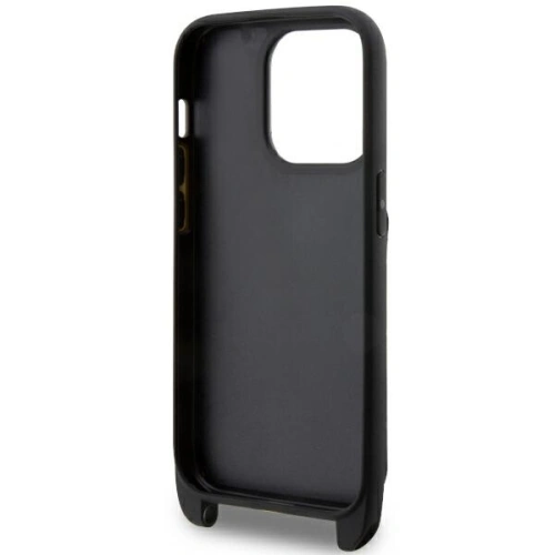 Kup Karl Lagerfeld Apple Tasche KLHCP14LCSAKHPCK iPhone 14 Pro Hartschale schwarz/schwarz Crossbody Saffiano Monogram Choupette - KLD1541 - {ean13} - Sklep Home Screen