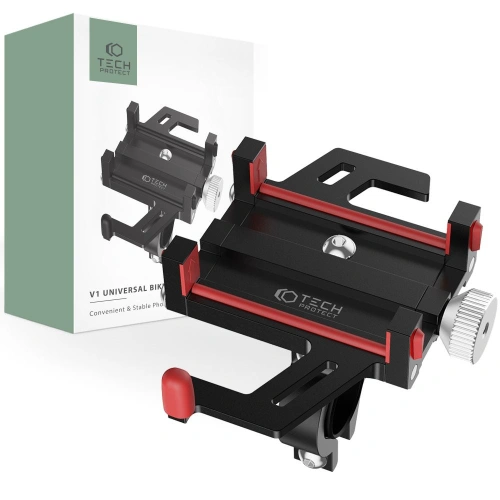 Kup Tech-Protect Fahrradhalterung V1 Universal Bike Mount Schwarz/Rot - THP1920 - {ean13} - Sklep Home Screen