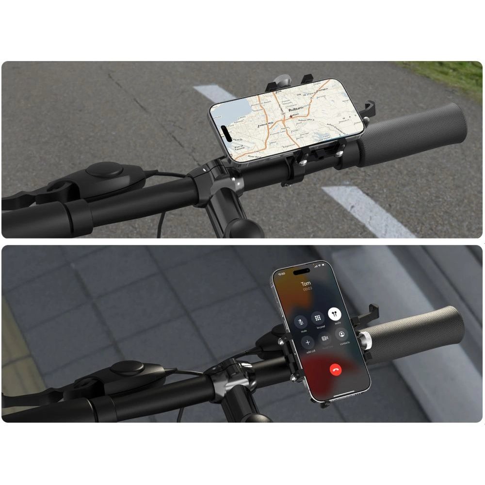 Uchwyt rowerowy Tech-Protect V1 Universal Bike Mount Black/red