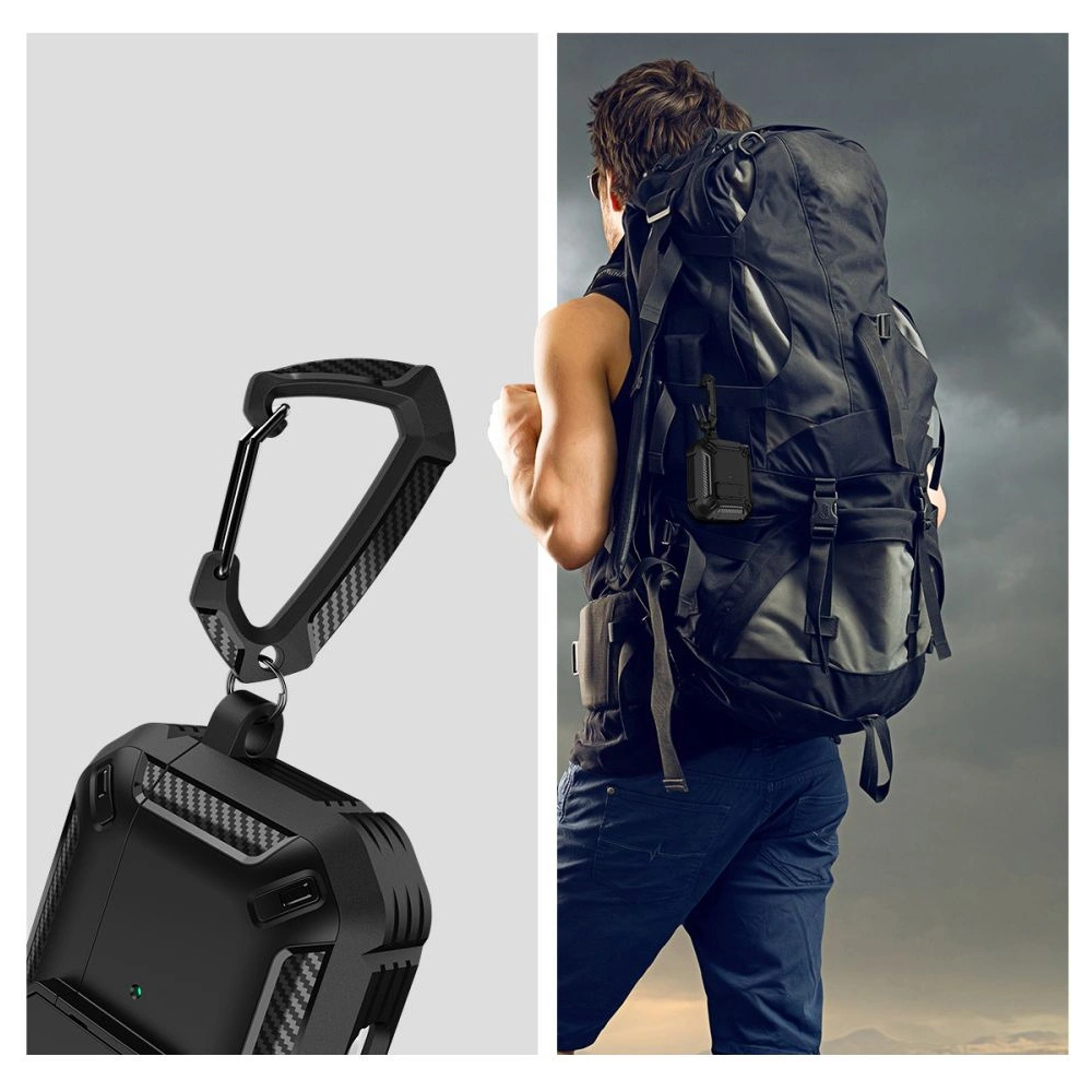 Etui Tech-Protect X-carbo Apple AirPods 3 Black