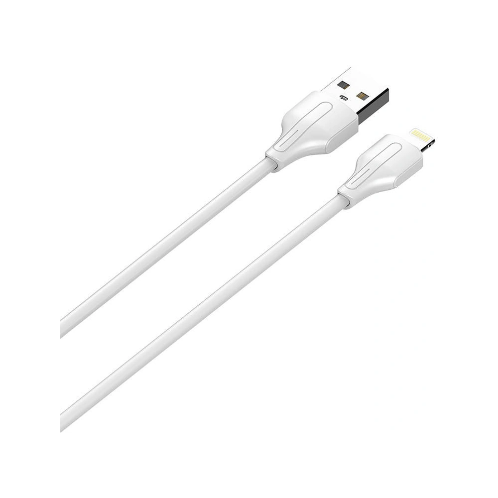 Kabel LDNIO LS540 USB-A/Lightning 2.4A, 0.2m (biały)