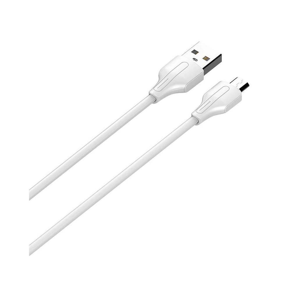 Kabel LDNIO LS541 USB-A/microUSB 2.1A, 1m (biały)