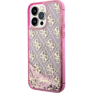 Kup Etui Guess GUHCP14XLC4PSGP Apple iPhone 14 Pro Max růžový/pink hardcase Liquid Glitter 4G Transculent - GUE2460 - {ean13} - Sklep Home Screen
