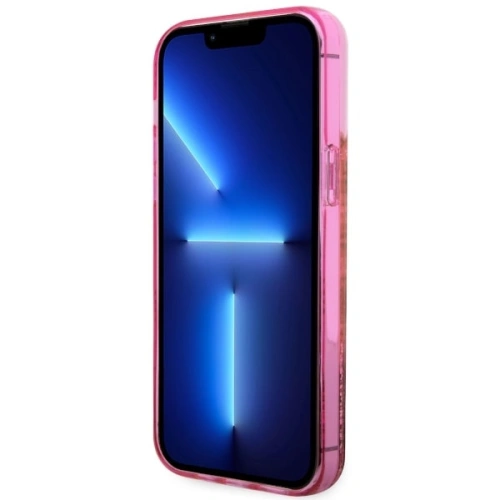 Kup Etui Guess GUHCP14XLC4PSGP Apple iPhone 14 Pro Max różowy/pink hardcase Liquid Glitter 4G Transculent - GUE2460 - {ean13} - Sklep Home Screen