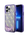 Etui Guess GUHCP14XLC4PSGU Apple iPhone 14 Pro Max purpurový/purple hardcase Liquid Glitter 4G Transculent