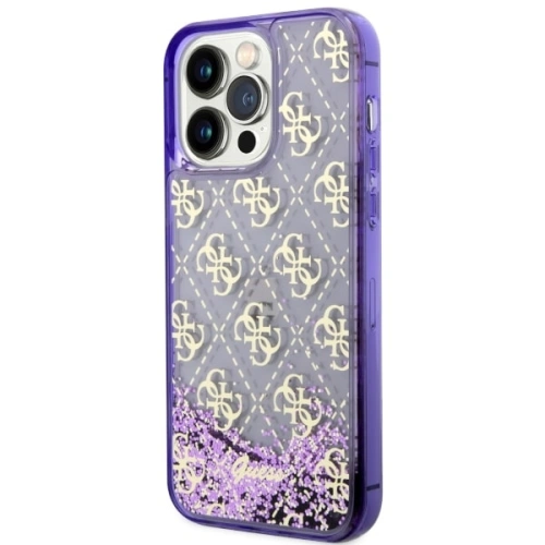 Kup Etui Guess GUHCP14XLC4PSGU Apple iPhone 14 Pro Max purpurový/purple hardcase Liquid Glitter 4G Transculent - GUE2461 - {ean13} - Sklep Home Screen
