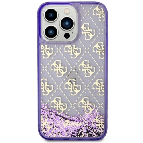 Kup Etui Guess GUHCP14XLC4PSGU Apple iPhone 14 Pro Max purpurový/purple hardcase Liquid Glitter 4G Transculent - GUE2461 - {ean13} - Sklep Home Screen