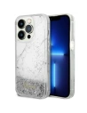 Etui Guess GUHCP14XLCSGSGH Apple iPhone 14 Pro Max alb/white hardcase Liquid Glitter Marble