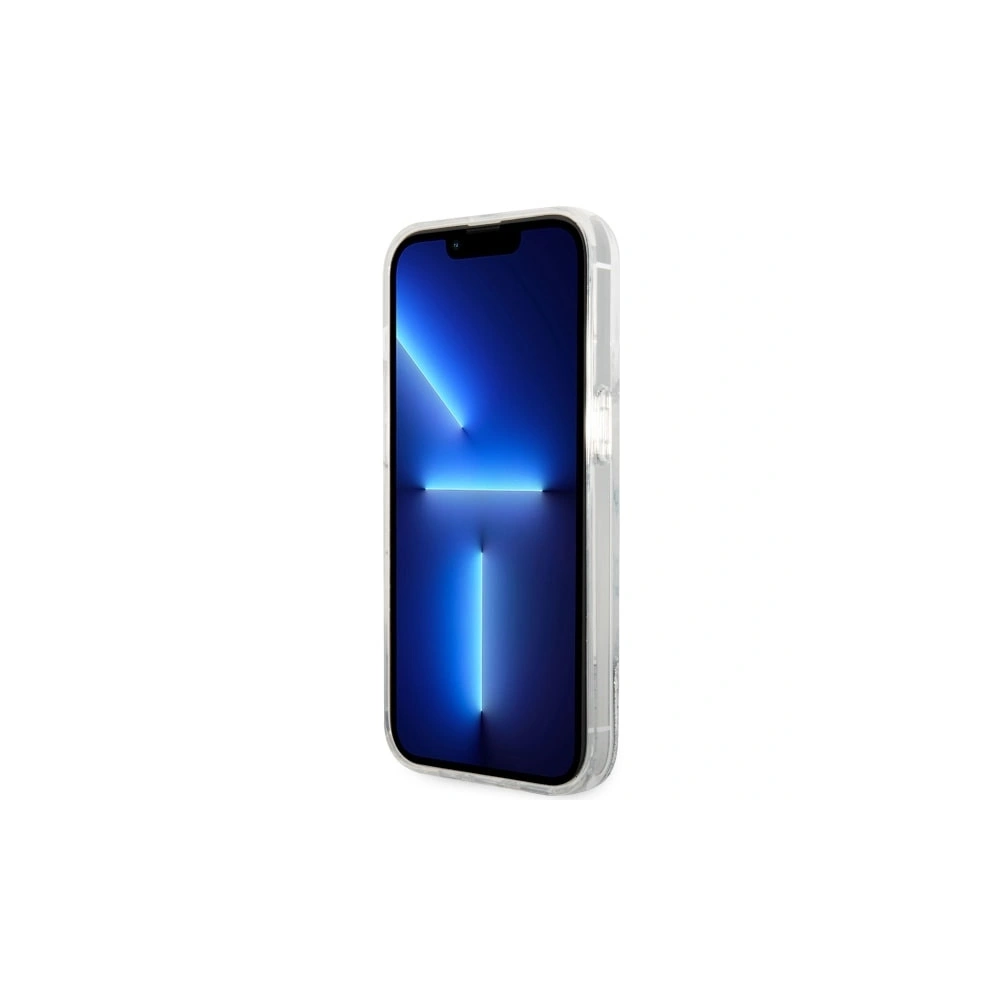 Etui Guess GUHCP14XLCSGSGH Apple iPhone 14 Pro Max biały/white hardcase Liquid Glitter Marble