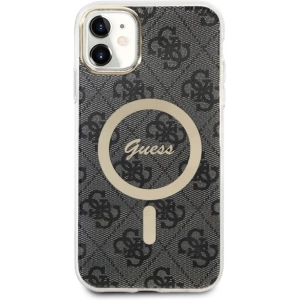 Kup Etui Guess GUHMN61H4STK Apple iPhone 11 fekete/black hardcase 4G MagSafe - GUE2464 - {ean13} - Sklep Home Screen