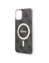 Kup Etui Guess GUHMN61H4STK Apple iPhone 11 czarny/black hardcase 4G MagSafe - GUE2464 - {ean13} - Sklep Home Screen