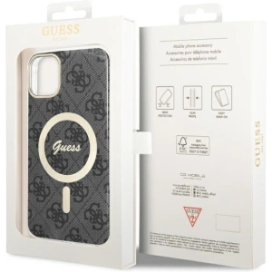 Kup Etui Guess GUHMN61H4STK Apple iPhone 11 fekete/black hardcase 4G MagSafe - GUE2464 - {ean13} - Sklep Home Screen