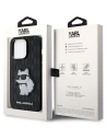 Kup Karl Lagerfeld Apple Tasche KLHCP14LSAKHPCK iPhone 14 Pro schwarz/schwarz Saffiano Monogram Choupette - KLD1543 - {ean13} - Sklep Home Screen