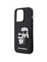 Kup Etui Karl Lagerfeld KLHCP14LSANKCPK Apple iPhone 14 Pro hardcase negru/black Saffiano Karl & Choupette - KLD1545 - {ean13} - Sklep Home Screen