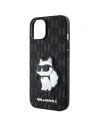 Kup Etui Karl Lagerfeld KLHCP14MSAKHPCK Apple iPhone 14 Plus / 15 Plus černý/black Saffiano Monogram Choupette - KLD1546 - {ean13} - Sklep Home Screen